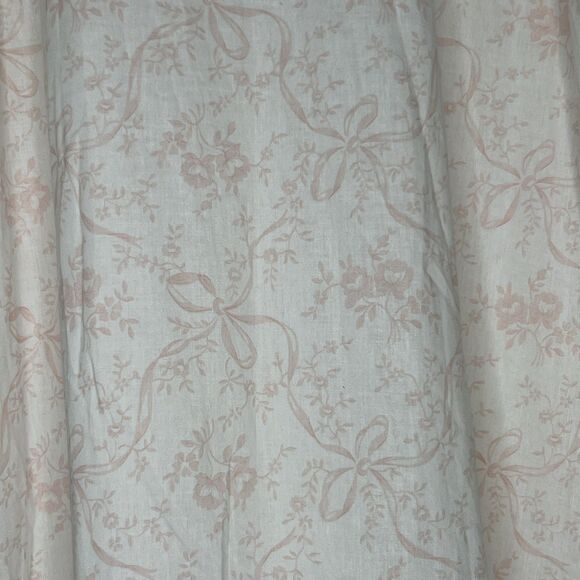 Nicole Vintage NOS Gown Robe Set Large Pink Bows Cottagecore Traditional READ - Picture 7 of 16